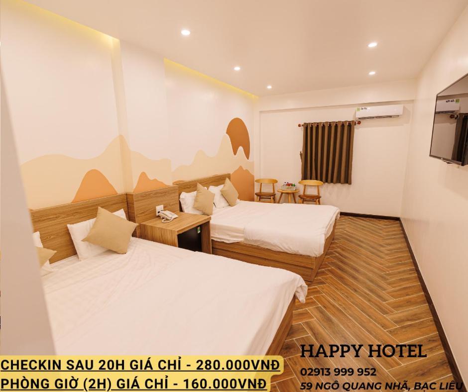 Happy Hotel Bac Lieu Rum bild
